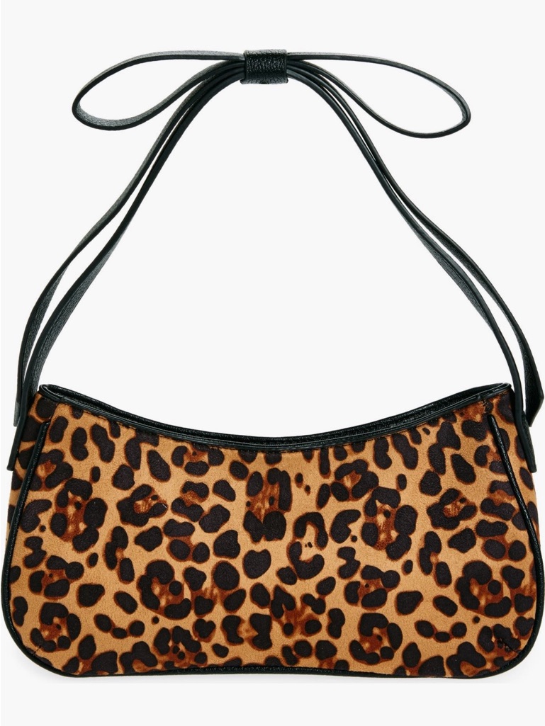 Mali + Lili Leopard-Print Shoulder Bag, Never Worn! Dust Bag Included
